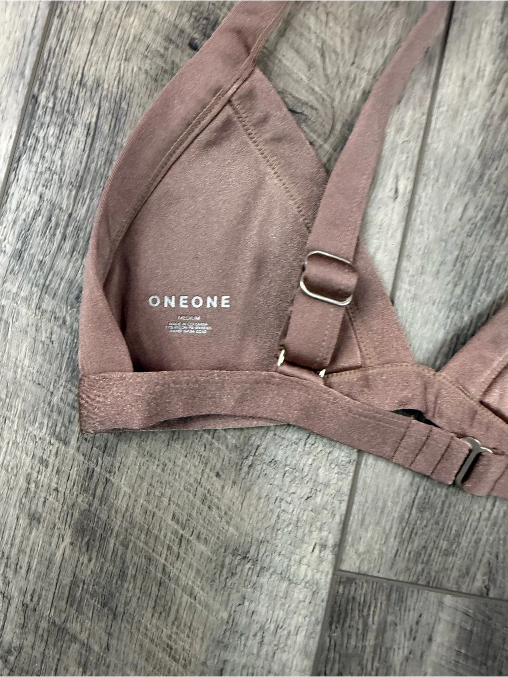 OneOne Taupe Bikini‎ Top